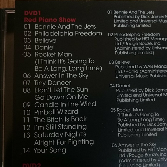 Elton John the red piano dvd/cd set - Picture 8 of 9